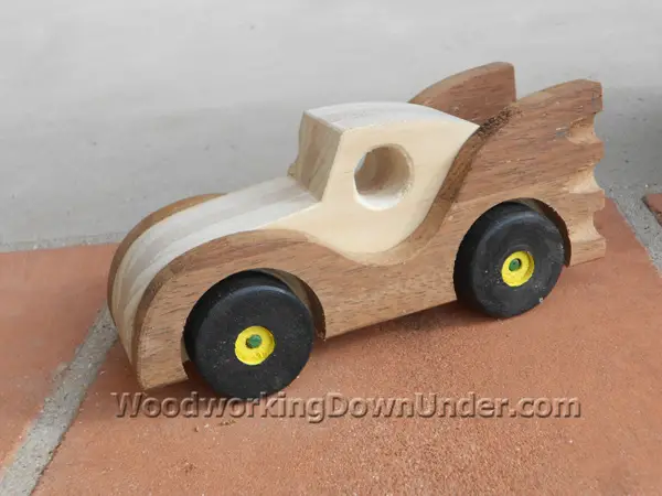Wooden Toy Car Plans fun project free design