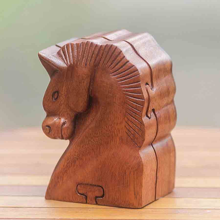 Wooden Puzzle Box