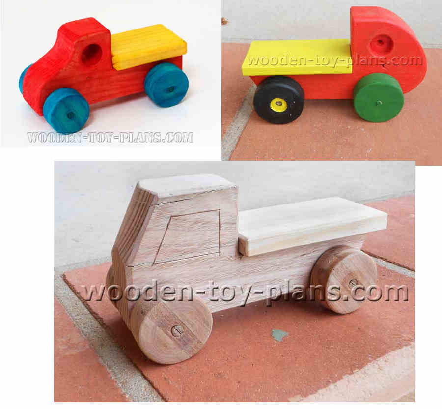 Free Woodworking Toy Truck Plans Diy