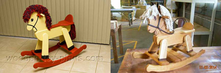 Download Rocking horse plans Oscar and Rosie