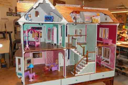 Barbie Dollhouse Plans how to make