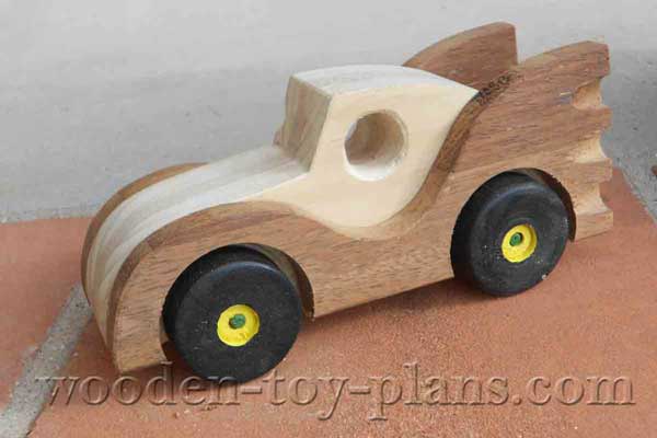 Wooden Toy Car Plans Fun Project Free