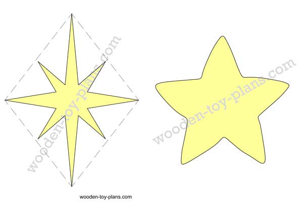 Simple Christmas scroll saw patterns free printable for beginners