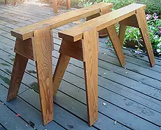 Sawhorse plans