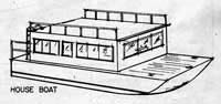 Free houseboat plans Bayou Belle