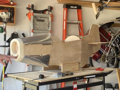 Building a Mustang pedal plane