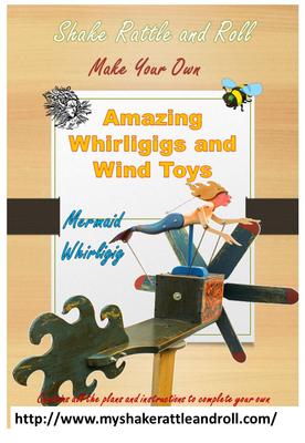 Mermaid Whirligig Construction Plans