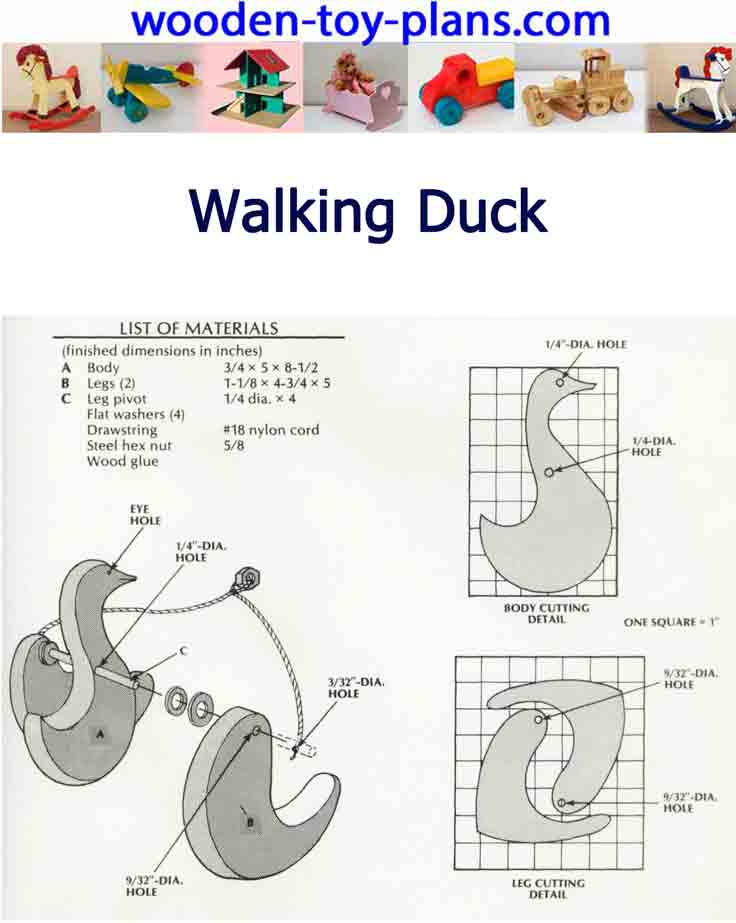 Ramp Walking Toys Plans Patterns Free