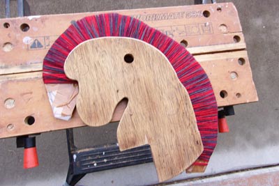 Step 14b of Rocking Horse Oscar