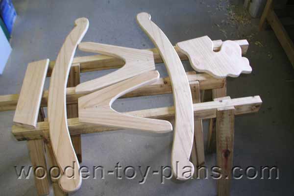 Free Rocking Horse Plan instructions included woodworking 
