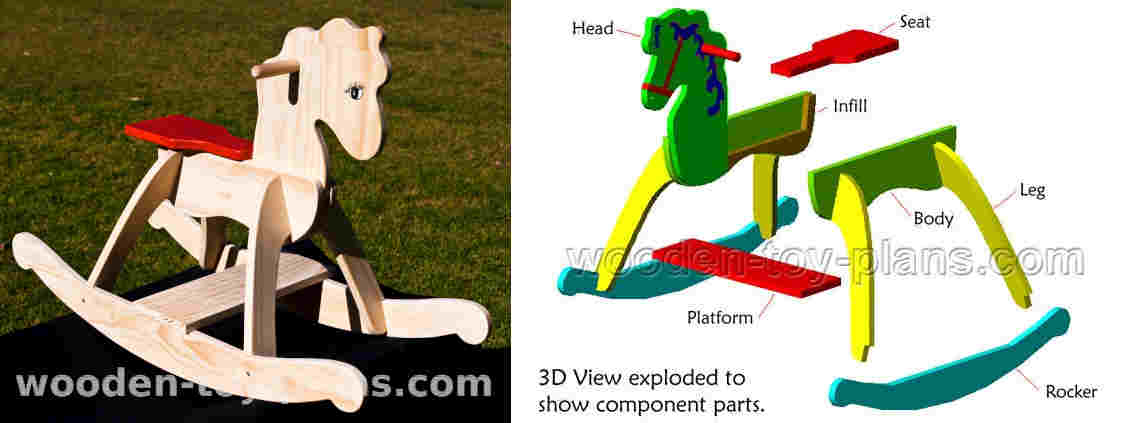 Andy rocking horse plans
