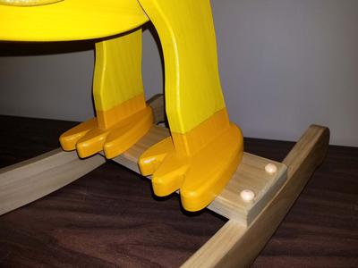 Close up of the feet