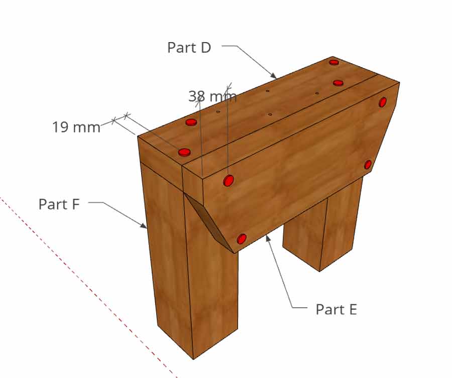 Sketchup model woodworking project Sketchup model woodworking project