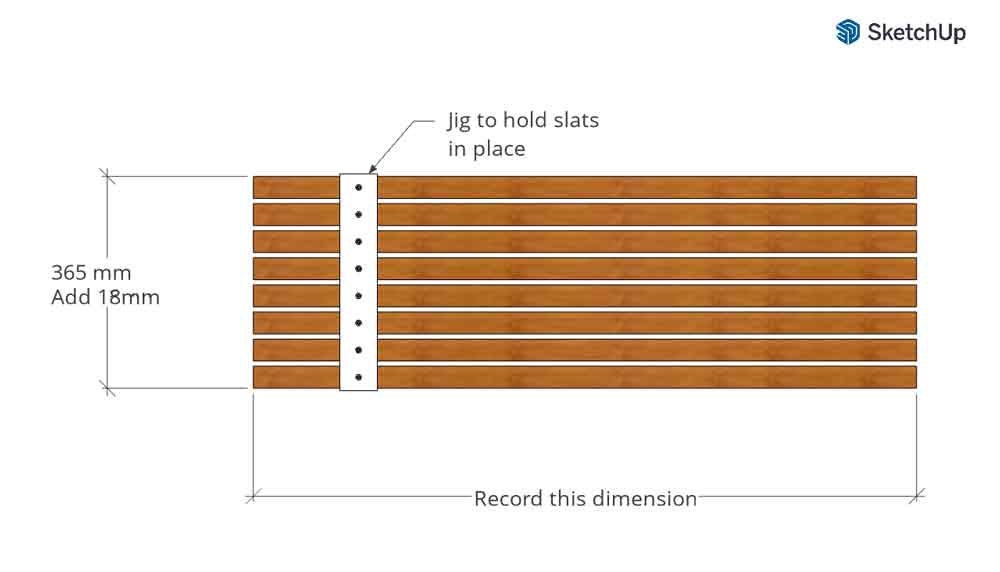 layout deck bench layout deck bench