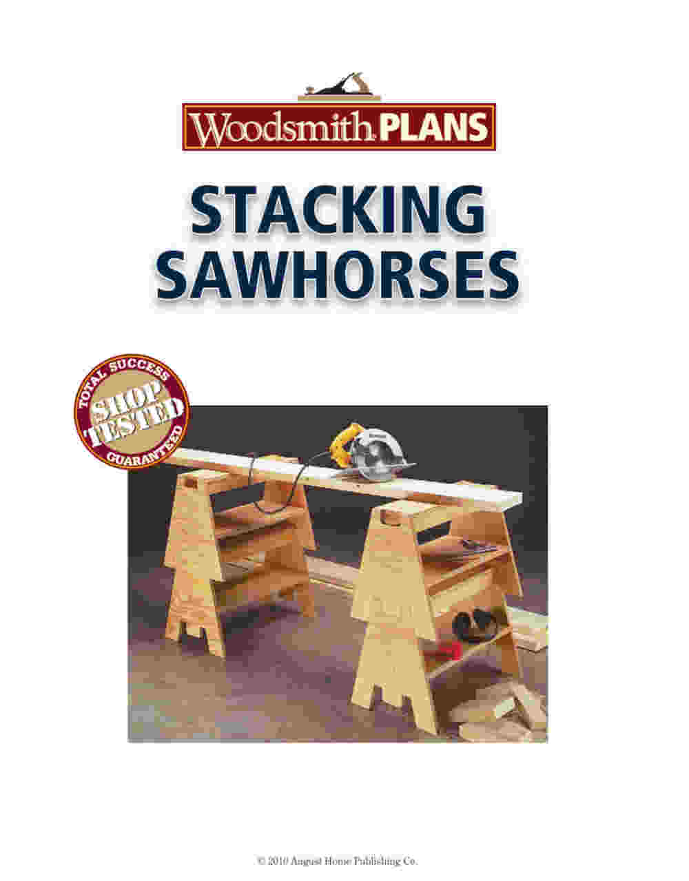 stacking sawhorse