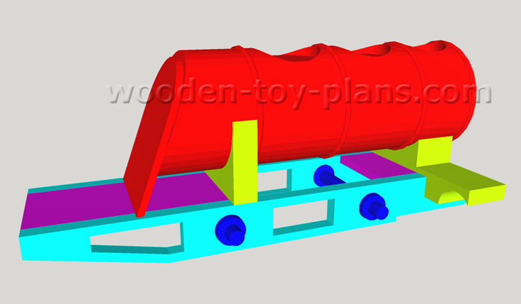 how to build a wooden toy locomotive construction stage 3 construction stage 3