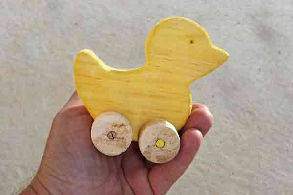 wooden duck pull toy plans