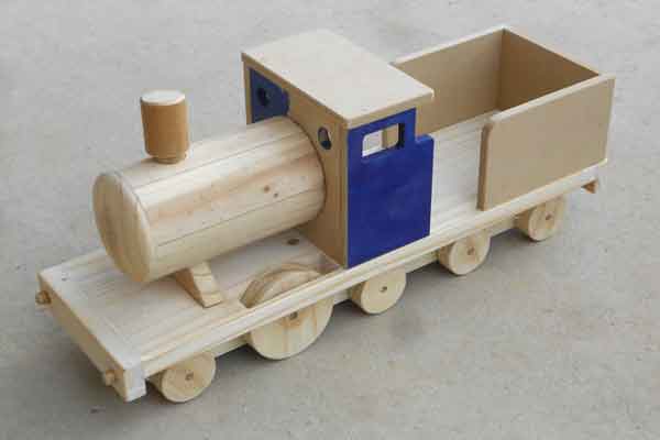 Wooden Toy Train Plans download print ready PDF