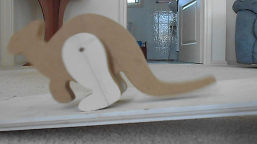 Walking store kangaroo toy