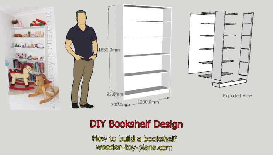 Easy Adjustable DIY Desk Shelf [with plans] - The Handyman's Daughter