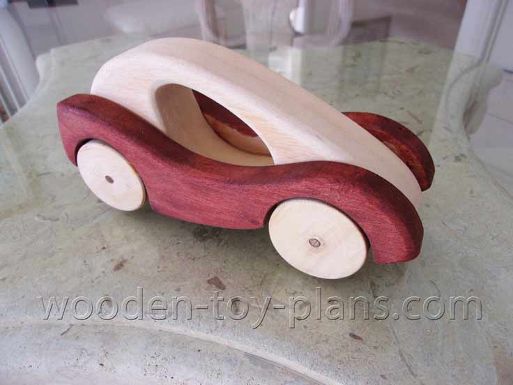 Wooden Toy Car Plans fun project free design